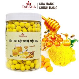 [Mã BMLT35 giảm đến 35K đơn 99K] Viên Tinh Bột Nghệ Sữa Ong Chúa Mật Ong Tabaha 500g/hộp