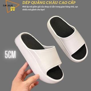 [Đế 5p] Dép bánh mì độn đế quảng châu cao cấp nam nữ 2022 - Dép unisex quai ngang cute