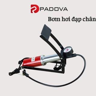 Bơm Đạp Chân Mini Xe Máy, Xe Đạp 1 Xi Lanh Tiện Lợi, Dễ Dàng Đem Theo PADOVA 3086