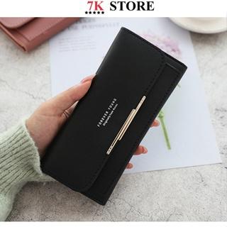 Ví nữ cầm tay đẹp cao cấp nhiều ngăn dáng dài đựng tiền 7K STORE V08