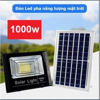 Đèn led năng lượng mặt trời, Đèn led năng lượng mặt trời tự sáng 1000w IP67 dây dài 5m - Bảo hành 12 tháng