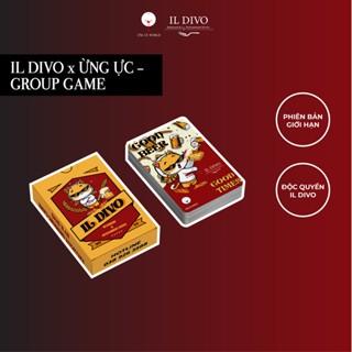 [Limited] Bộ bài uống rượu drinking game IL Divo x Ừng Ực bản giới hạn 53 lá, độc quyền cho quán bia