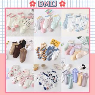 [Vớ nữ cổ thấp] Tất nữ cổ thấp phong cách hàn quốc nhiều mẫu