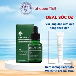 Tinh chất Serum rau má giảm mụn mờ thâm Caryophy Portulaca Ampoule 10ml và 30ml