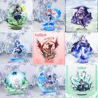 Standee nhân vật GENSHIN IMPACT ver CHIÊU THỨC game anime chibi mô hình mica acrylic trưng bày