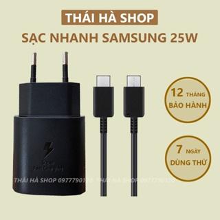 [ Bảo Hành 12 Tháng ] Bộ Củ Cáp Sạc Nhanh SamSung 25W Type C Cho Máy Note 8-20.. A50,51,70,71.. S10,20,21,22 Ultra ...