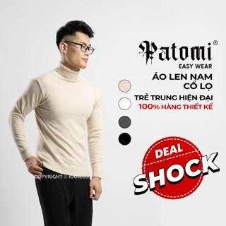 Áo len cổ lọ nam cao cấp RAACUSSTORE, áo len nam mỏng tay dài phong cách ulzzang hàn quốc-D1AL399