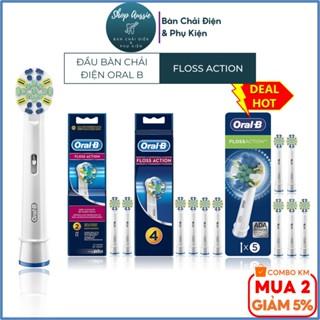 Đầu Bàn Chải Oral-B Braun FlossAction - Lông Chải Di Động Làm Sạch Kẽ Răng, Đầu Bàn Chải Điện Oral B Floss Action