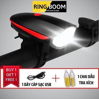 Đèn xe đạp thể thao led chống nước ĐÈN SÁNG CÒI TO xe đạp thể thao DC001