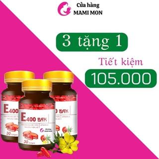 Vitamin E Đỏ E400 Bak 400mg Shop Mami Mon Viên Uống Đẹp Da Vitamin E Đỏ Nga 400iu