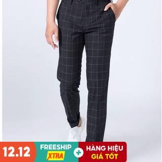 Quần Tây Nam Biluxury Caro Cao Cấp Hàng VNXK