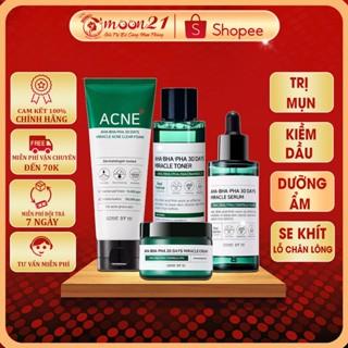 Bộ dưỡng da ngừa mụn Some By Mi AHA-BHA-PHA 30 Days Miracle Kit Auth Hàn Quốc