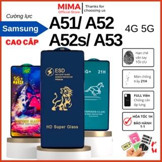 Kính cường lực Samsung A51 A52 A52s A53 4G 5G Full chống xước màn hình hạn chế bám vân tay tặng bộ dán dán [OG]