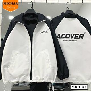 Áo Khoác Dù Bomber 2 Lớp ACOVER Nam Nữ Ulzzang Unisex Form Rộng - MICHAA