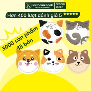 Đế lót ly, tấm lót cốc thấm nước dễ thương bằng gốm cao cấp | Galihomecook