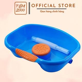 Chậu gội đầu tại giường, thau gội đầu tại nhà cho bà bầu, trẻ em, người bệnh, chất liệu nhựa ABS cao cấp, bền đẹp