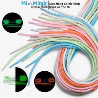 [Mix&Magic] Dây Giày Tròn Phát Sáng Dạ Quang Cao Cấp MINSU Chính Hãng M1702 1m2 Cho Giày Thể Thao Sneaker Nam Nữ