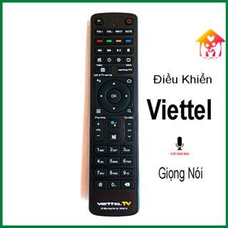 Điều Khiển Đầu Thu Truyền Hình Viettel Giọng Nói Chính Hãng-Remote Smartbox Viettel TV Micro Box 4k