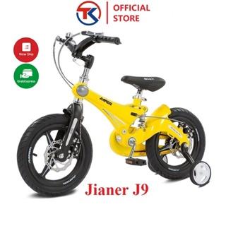 [Mã LIFEMC17M1 giảm 0.1 đơn 150K] Xe Đạp Trẻ Em TopKids Jianer J9 Có Giảm Xóc Cho Bé Từ 2 Đến 7 Tuổi