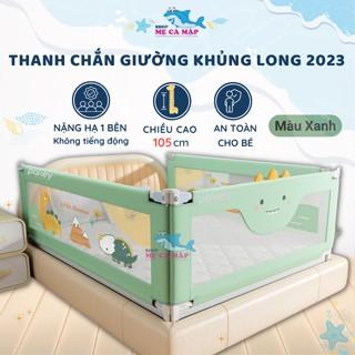 Thanh Chắn Giường Khủng Long 2023 Nâng Cấp, Chắn Giường Pakey Nâng Hạ 1 Bên Cao Tối Đa 105cm
