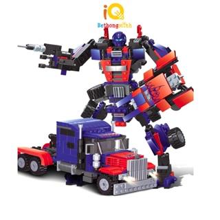 ĐỒ CHƠI LẮP RÁP MÔ HÌNH ROBOT OPTIMUS PRIME TRANSFORMER