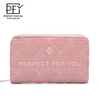Ví Nữ Dáng Ngắn Mini Có Nhiều Ngăn Đựng Thẻ Thời Trang Perfect For You PFY 6208-003