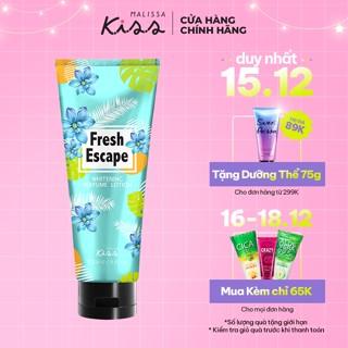 Sữa Dưỡng Trắng Da Toàn Thân Hương Nước Hoa Malissa Kiss Hương Fresh Escape 226g