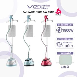 Bàn là hơi nước cây đứng CHIGO công suất 1800W - Bàn ủi hơi nước cầm tay tiện lợi bảo hành 12 tháng