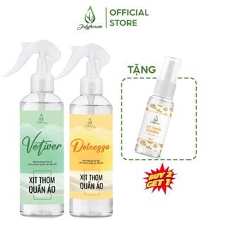 Xịt thơm quần áo thơm mát ngày dài JULYHOUSE dung tích 20ml/280ml