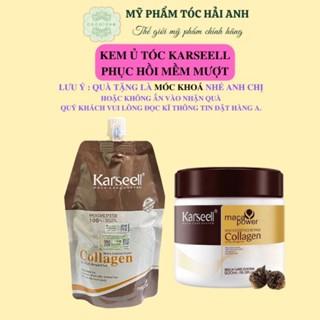 Kem ủ tóc KARSEELL Maca Essence Repair Collagen 500ML