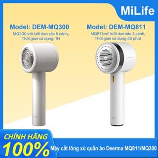 Máy cắt lông xù quần áo Deerma MQ811/MQ300 Động cơ xoay nhanh , Kích thước nhỏ gọn, dễ dùng, Cáp sạc USB