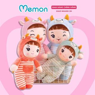 Búp Bê Nhồi Bông Cho Em Bé Gái Cao Cấp Memon