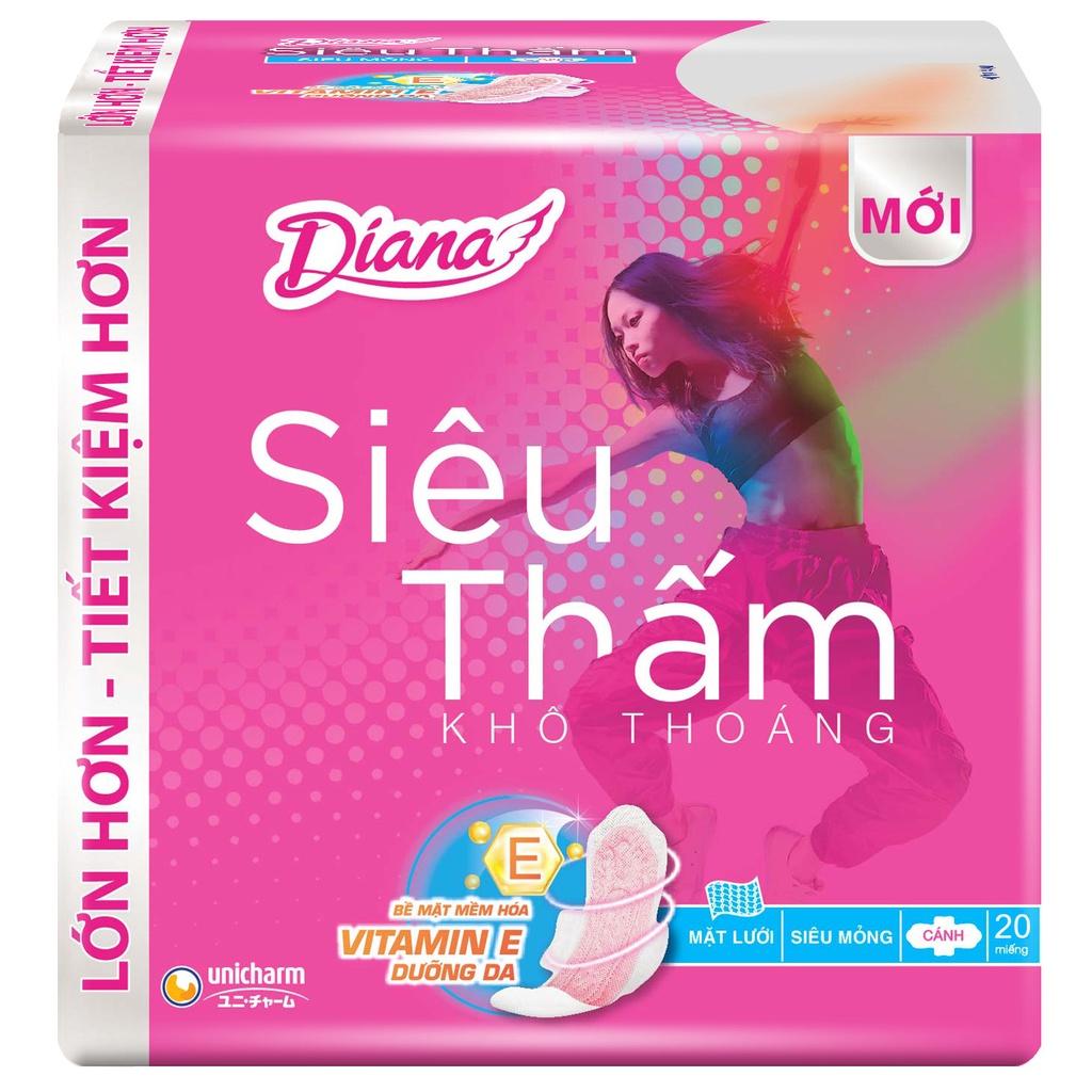 Băng vệ sinh Diana siêu mỏng an toàn cho sức khỏe không?