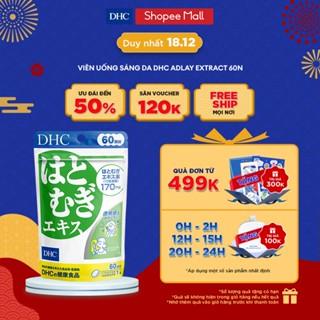 [Mã COSDHCBD3 giảm 8% đơn 250K] Viên uống Trắng da DHC Nhật Bản Adlay Extract 60 Ngày (60 viên)