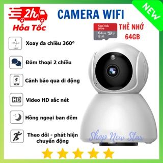 [Bảo hành 1 năm] Camera wifi mini giám sát IP V380 Pro kết nối điện thoại thông minh - camera an ninh gia đình