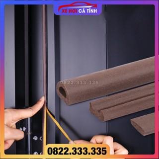 gioăng D, gioăng dán cửa gỗ, gioăng giảm trấn, gioăng chống ồn cánh cửa nhà, gioăng chống bụi, ron D, ron cao su cửa gỗ