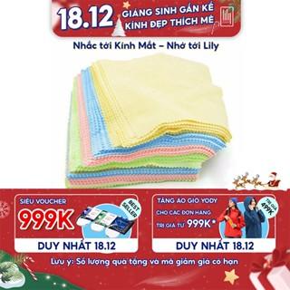 Khăn Lau Kính Đa Năng Chuyên Dụng - Lau Mắt Kính Cận Mặt Kính Điện Thoại Lilyeyewear
