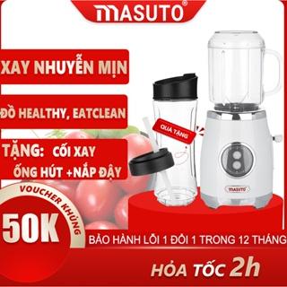 Máy Xay Sinh Tố Đa Năng Masuto Blender Chuyên Say Các Món Healthy Eat Clean Mua 1 Tặng 1