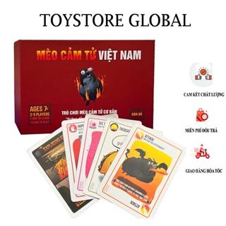 Bài mèo nổ cảm tử, thẻ bài exploding kittens foxgame giá rẻ 7+