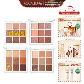 Bảng phấn mắt FOCALLURE 9 màu chống thấm nước lâu trôi 9g