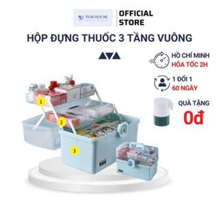 [SIZE LỚN] Hộp Đựng Thuốc Y Tế Cứu Thương Nhiều Tầng Tiện Dụng Cho Gia Đình