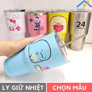 Ly giữ nhiệt Thái Lan cỡ lớn 900ml Tặng Ống hút + Thanh cọ rửa bình cốc uống nước Inox 304