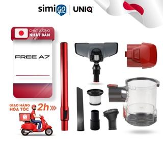 Bộ phụ kiện thay thế dành cho máy hút bụi UNIQ Free A7 đa năng gia đình mini pin sạc hút giường đệm nệm
