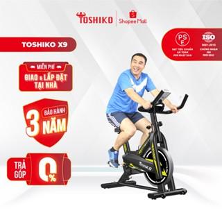 Xe đạp tập thể dục thể thao tại nhà TOSHIKO X9 cao cấp cảm biến nhịp tim hàng chính hãng Bảo hành 3 năm