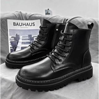 (VIDEO THẬT HÀNG TUYỂN CHỌN) Giày bốt nam bốt cổ cao khóa zip new phiên bản Martin boots 2022