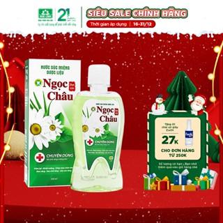 Nước Súc Miệng Dược Liệu Ngọc Châu 350ml