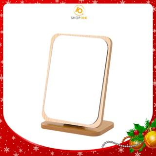 Gương gỗ để bàn trang điểm SHOP10K,Gương để trang điểm phong cách sang trọng - SP004016