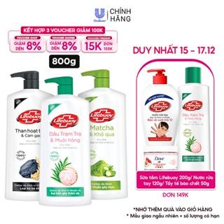 Sữa tắm LIFEBUOY 800g với Ion bạc cùng đề kháng da