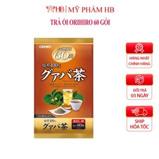 Trà ổi giảm cân Orihiro Nhật Bản, trà lá ổi Orihiro Guava Tea hỗ trợ giảm mỡ thừa cải thiện tiêu hóa 60 túi (date 2025)