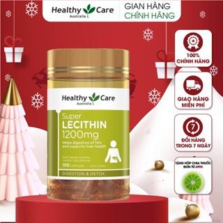 Mầm đậu nành điều hòa nội tiết Healthy Care Super Lecithin 100 viên